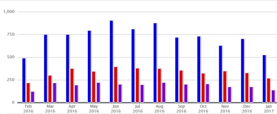 Jan 17 sales